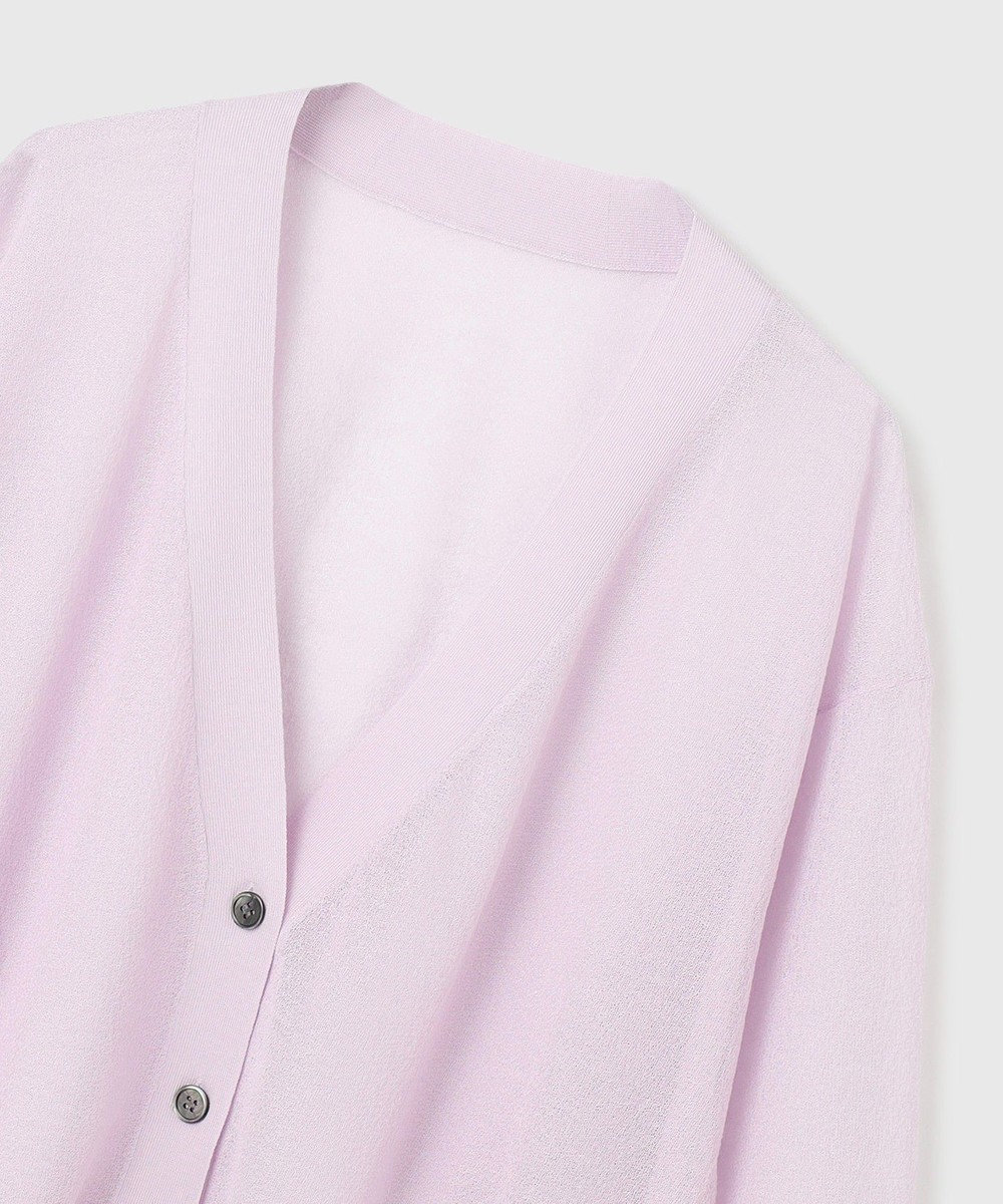 GRACE CONTINENTAL シアージョーゼットカーディガン