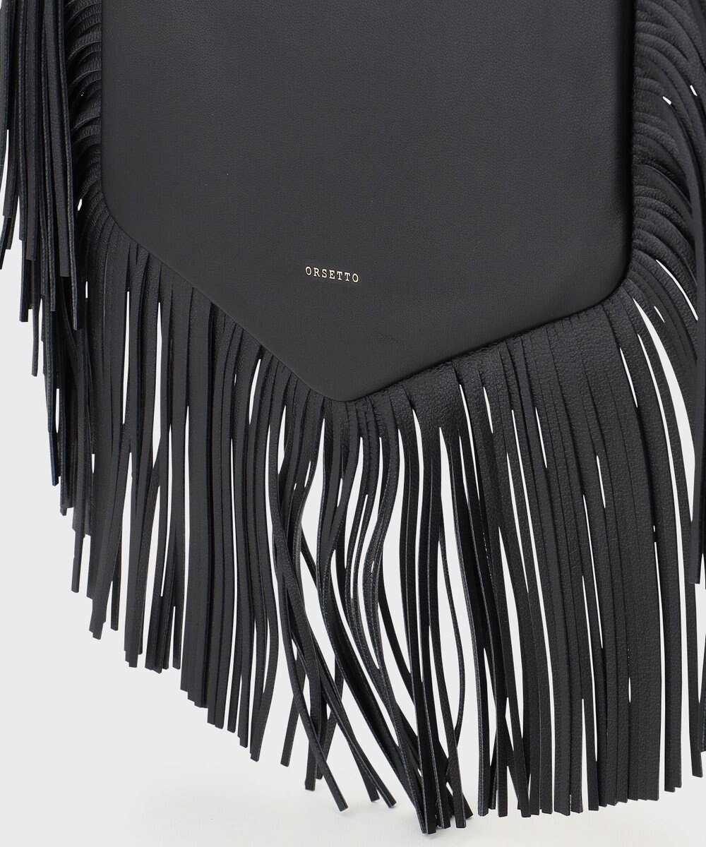 GRACE CONTINENTAL ORSETTO フリンジバッグ 