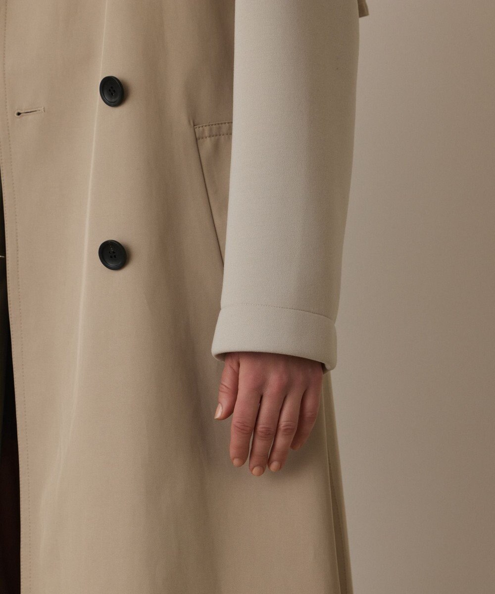 GRACE CONTINENTAL パーカーコンビトレンチ 