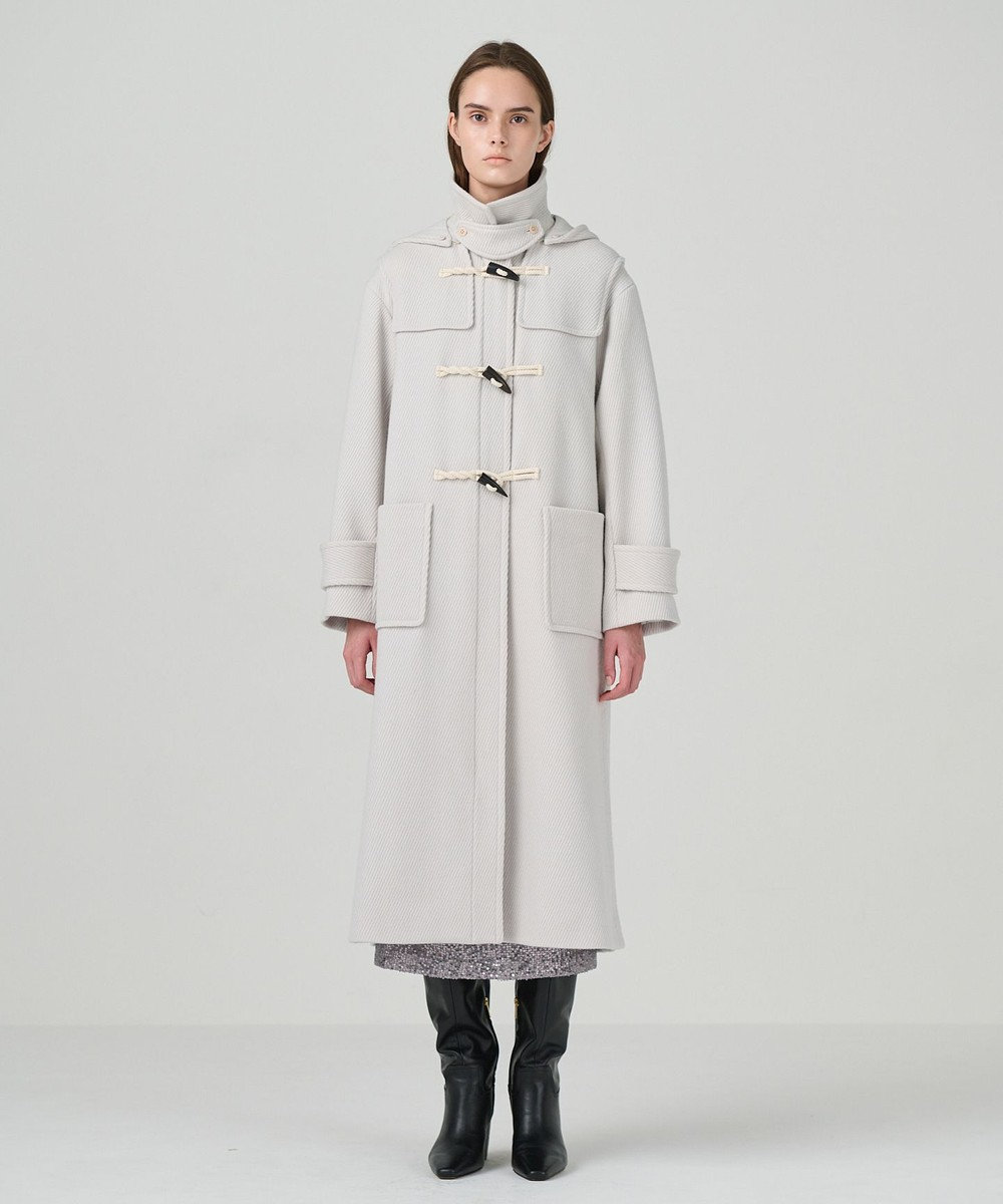 GRACE CONTINENTAL ウールカルゼダッフルコート