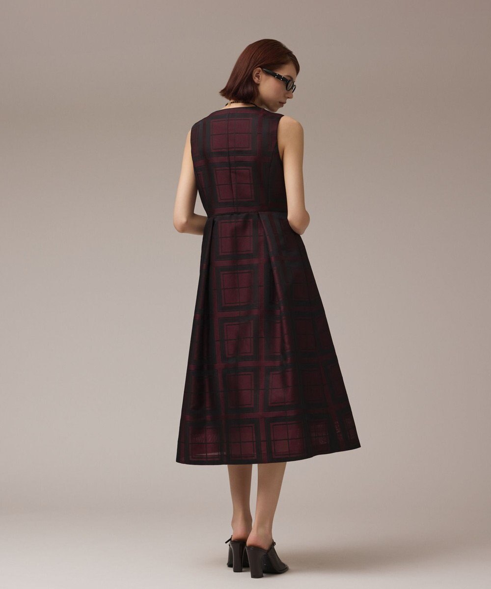 GRACE CONTINENTAL シャドーチェックワンピース 