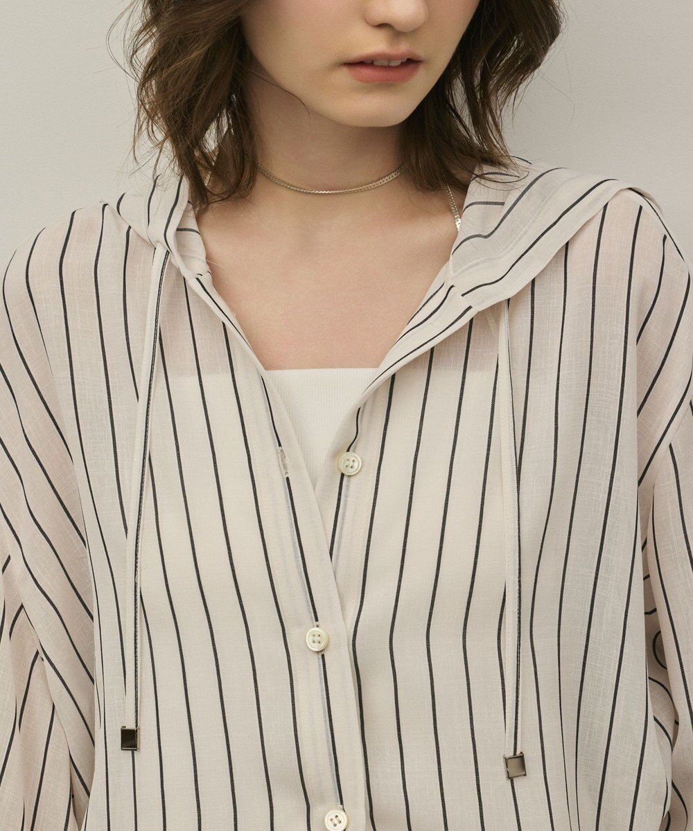 GRACE CONTINENTAL フードシャツ 