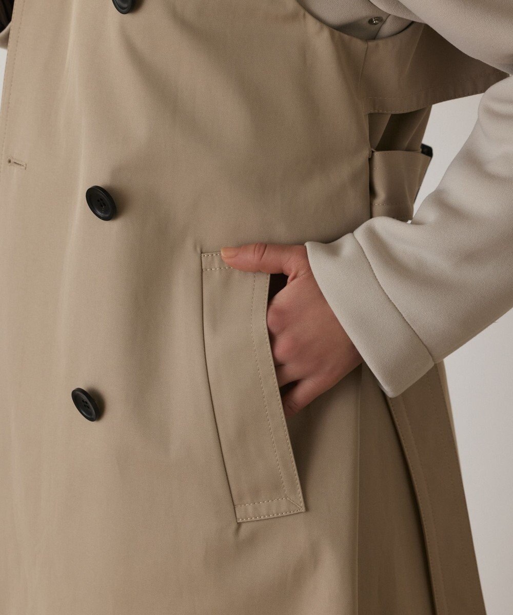 GRACE CONTINENTAL パーカーコンビトレンチ