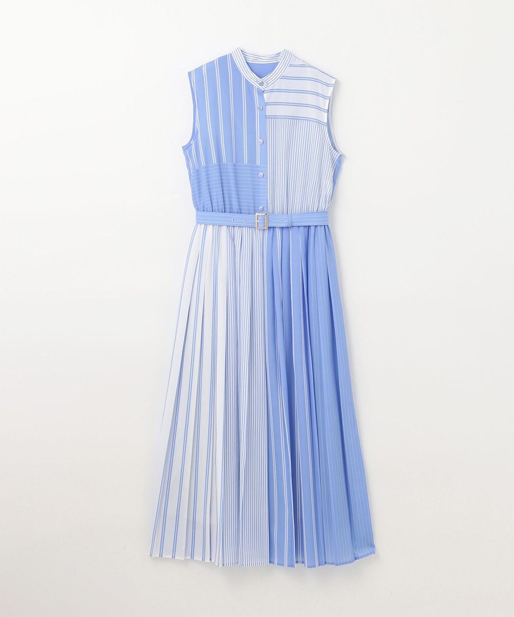 GRACE CONTINENTAL ストライププリントワンピース