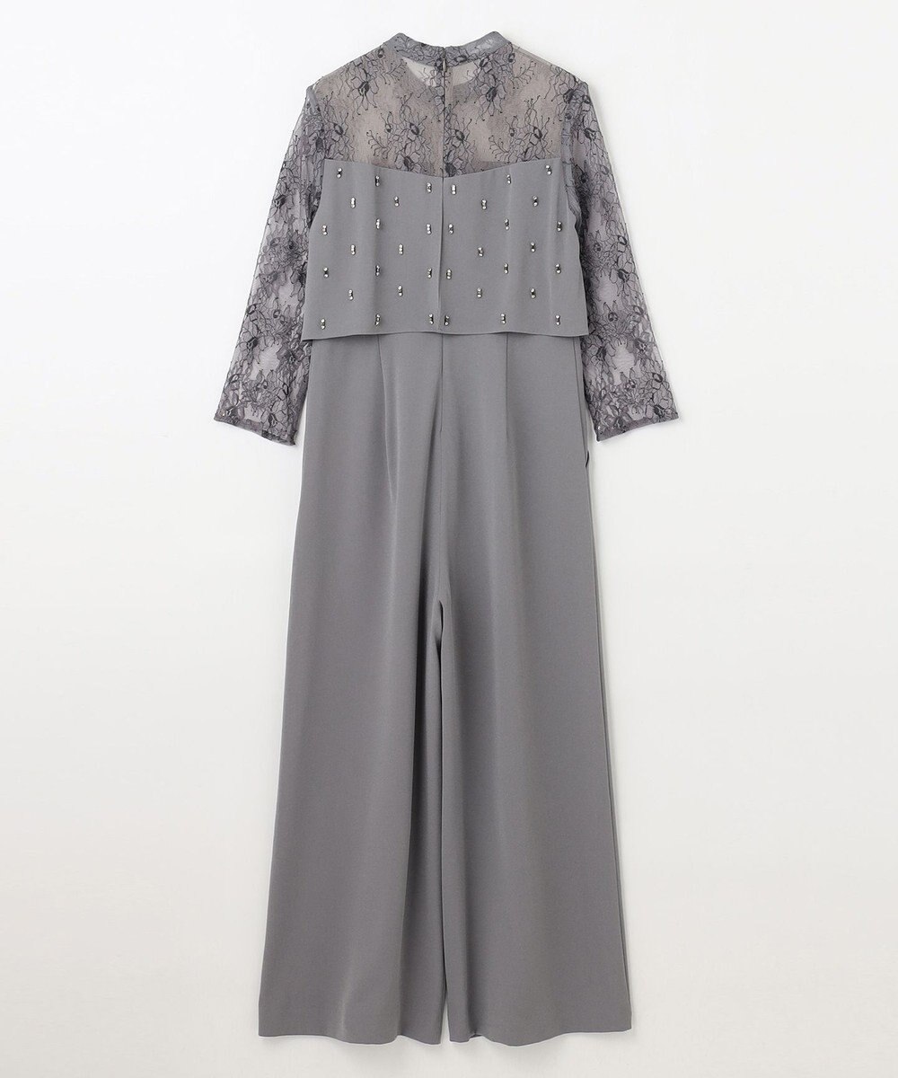 GRACE CONTINENTAL 刺繍ワイドサロペット 