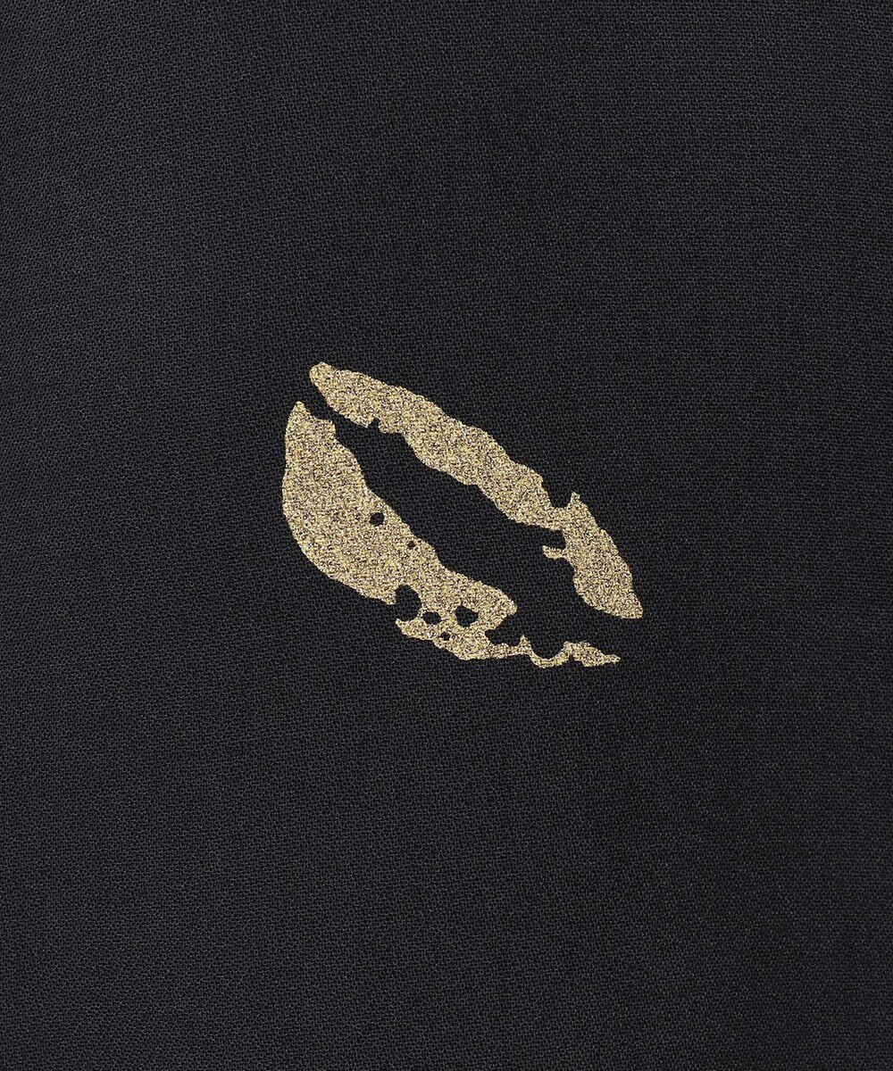 GRACE CONTINENTAL リップモチーフショートシャツ 