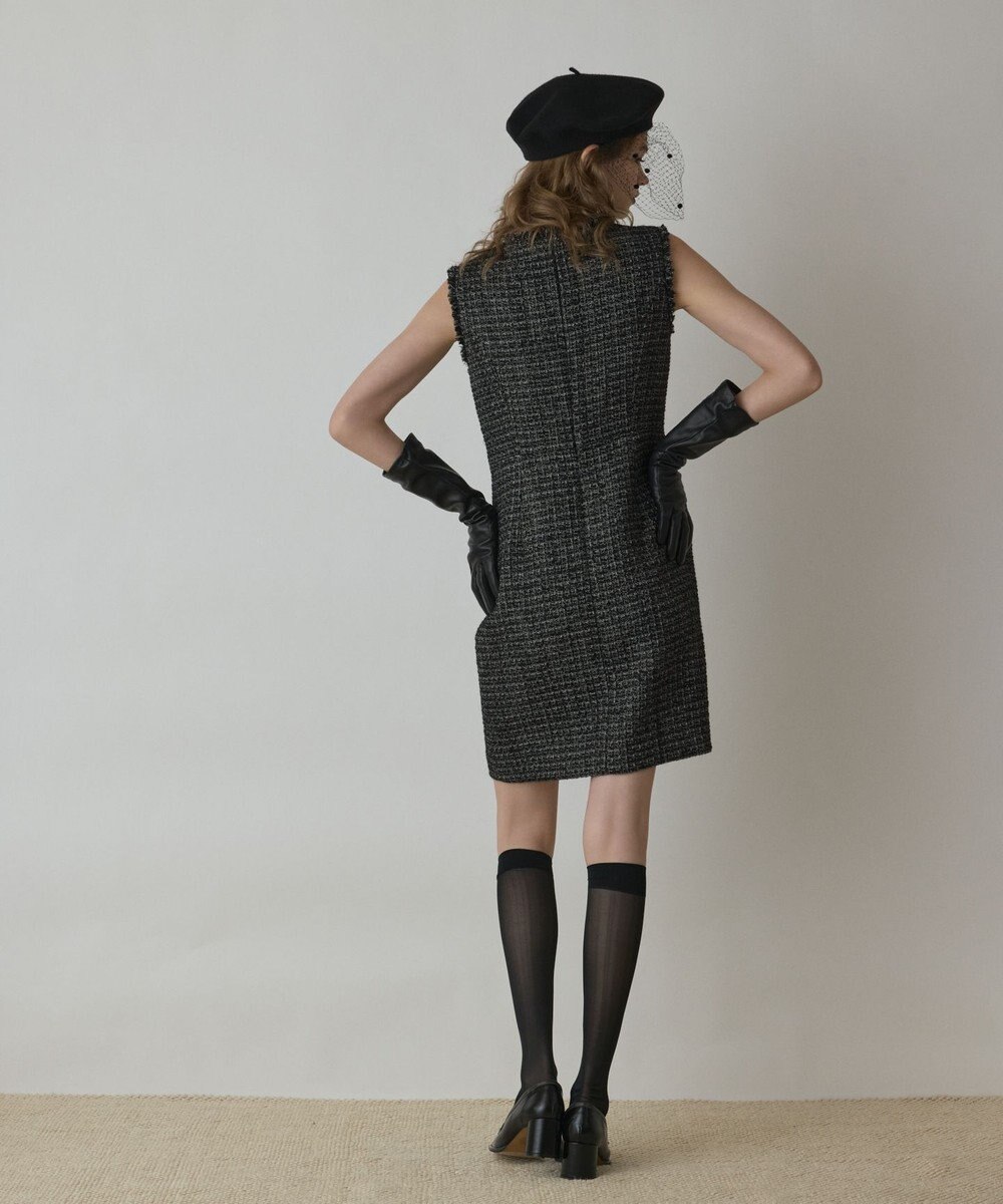 GRACE CONTINENTAL ツイードタイトワンピース 