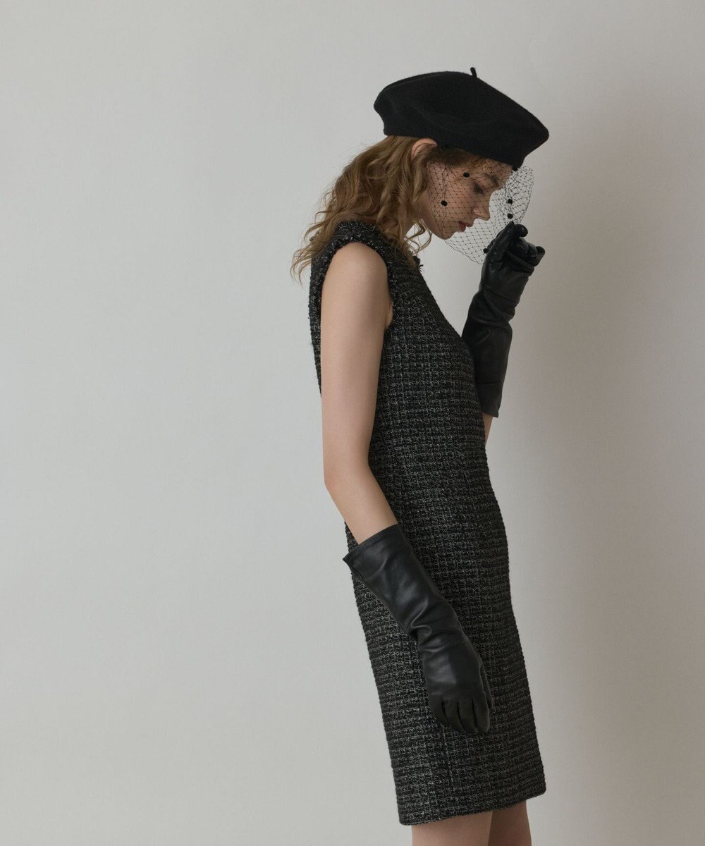 GRACE CONTINENTAL ツイードタイトワンピース 