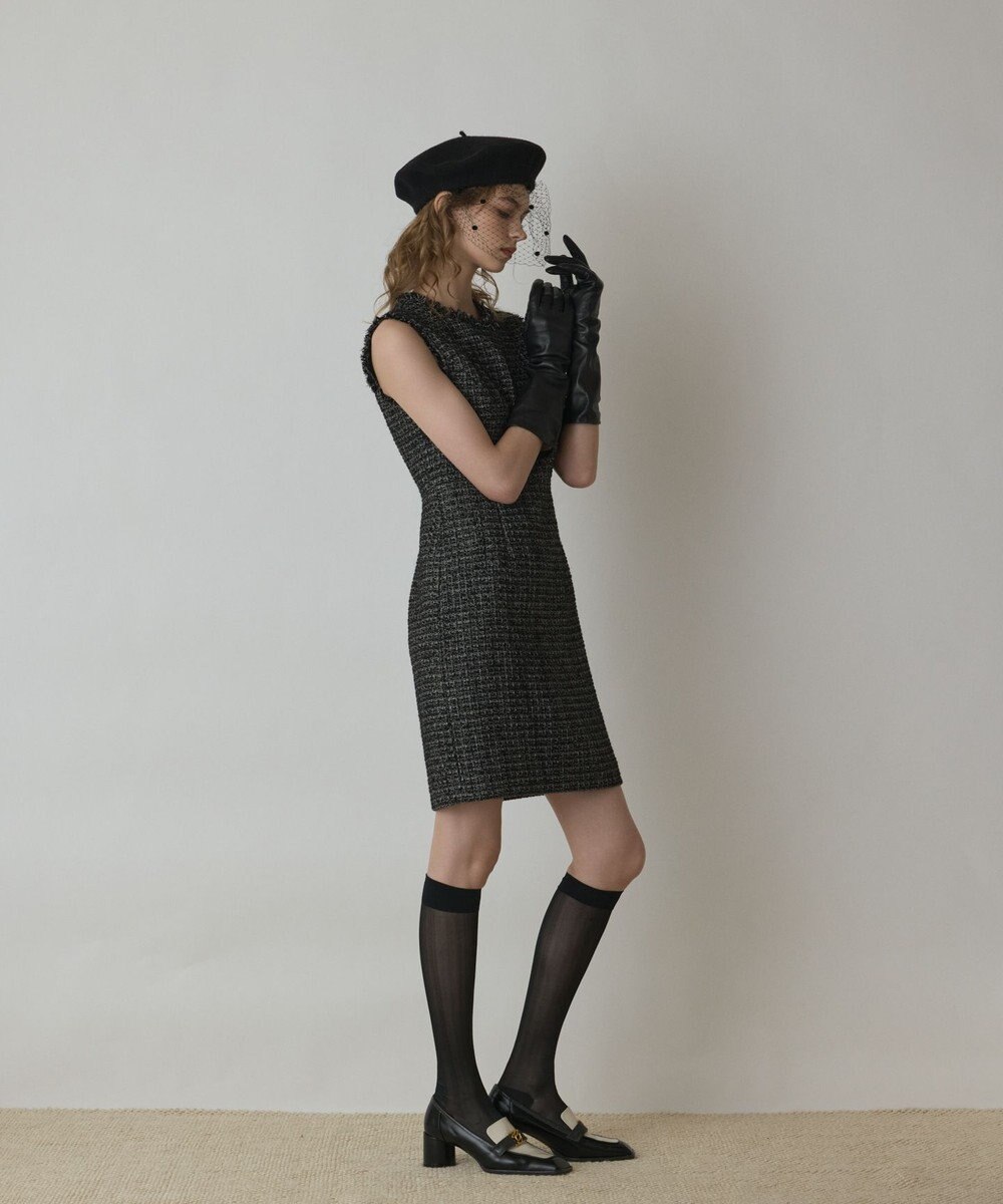 GRACE CONTINENTAL ツイードタイトワンピース 
