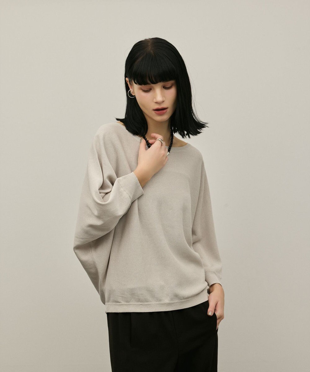 GRACE CONTINENTAL ドルマンニットトップ 