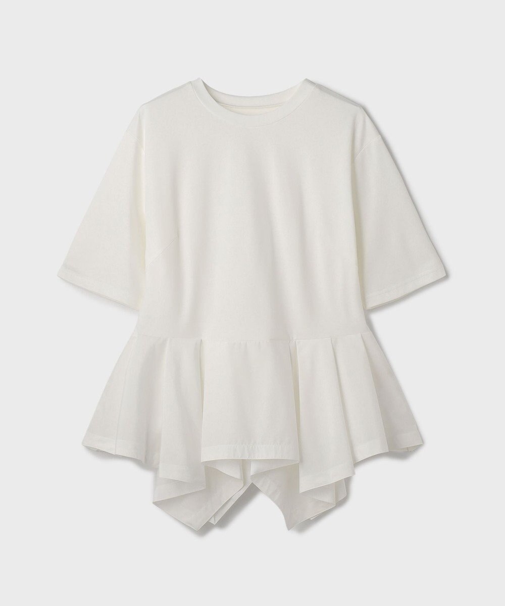 GRACE CONTINENTAL ペプラムカットトップ 