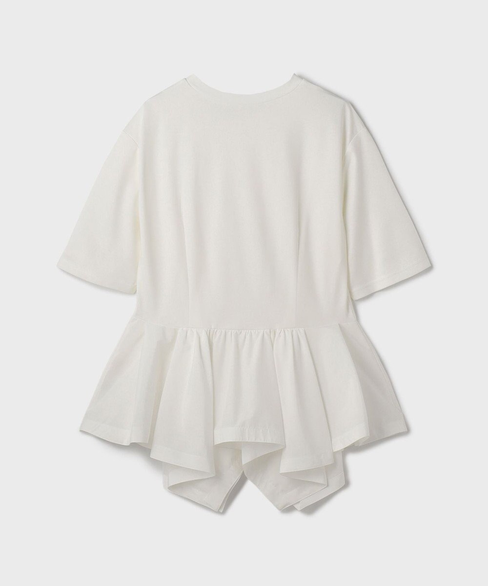 GRACE CONTINENTAL ペプラムカットトップ 