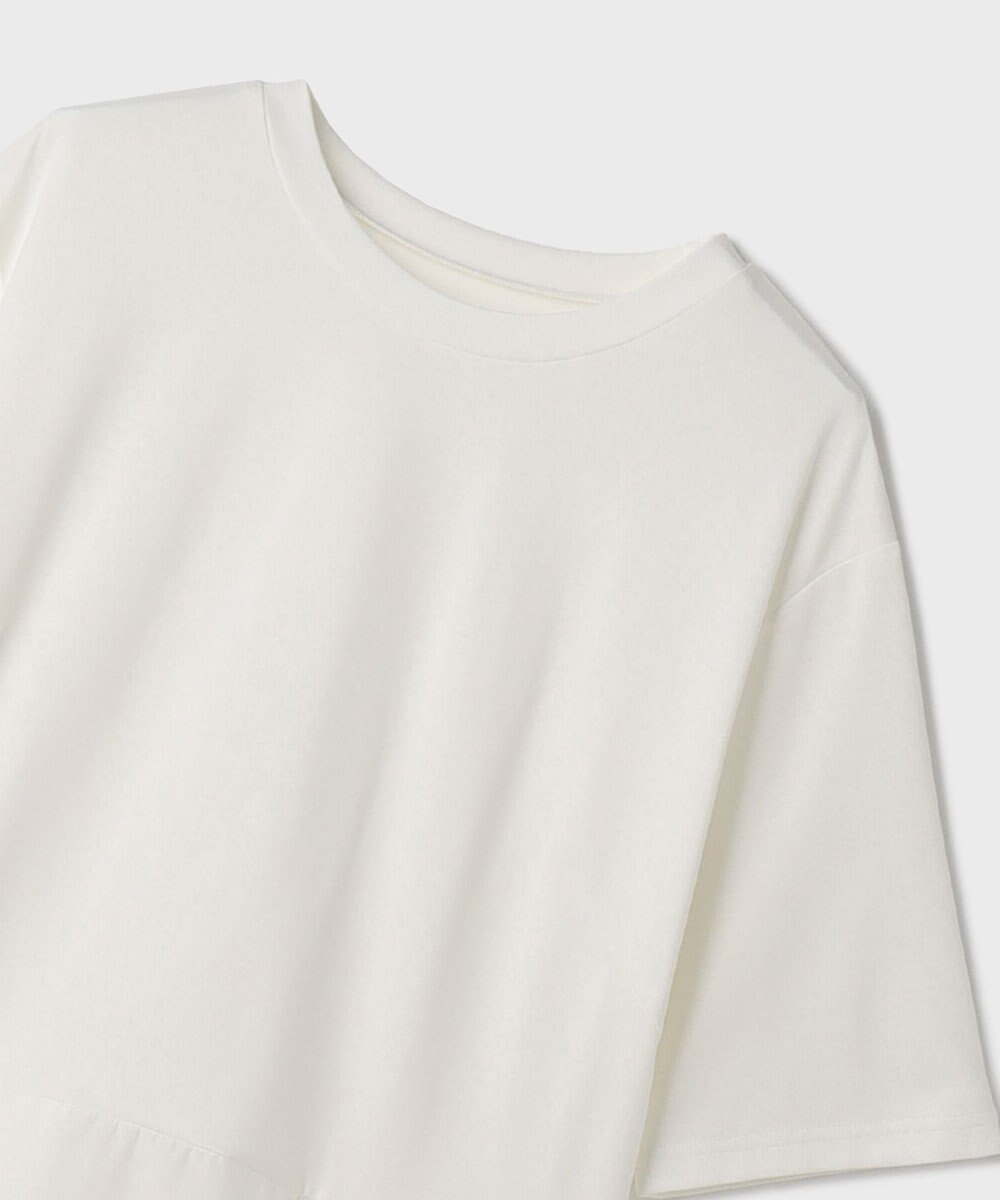 GRACE CONTINENTAL ペプラムカットトップ 