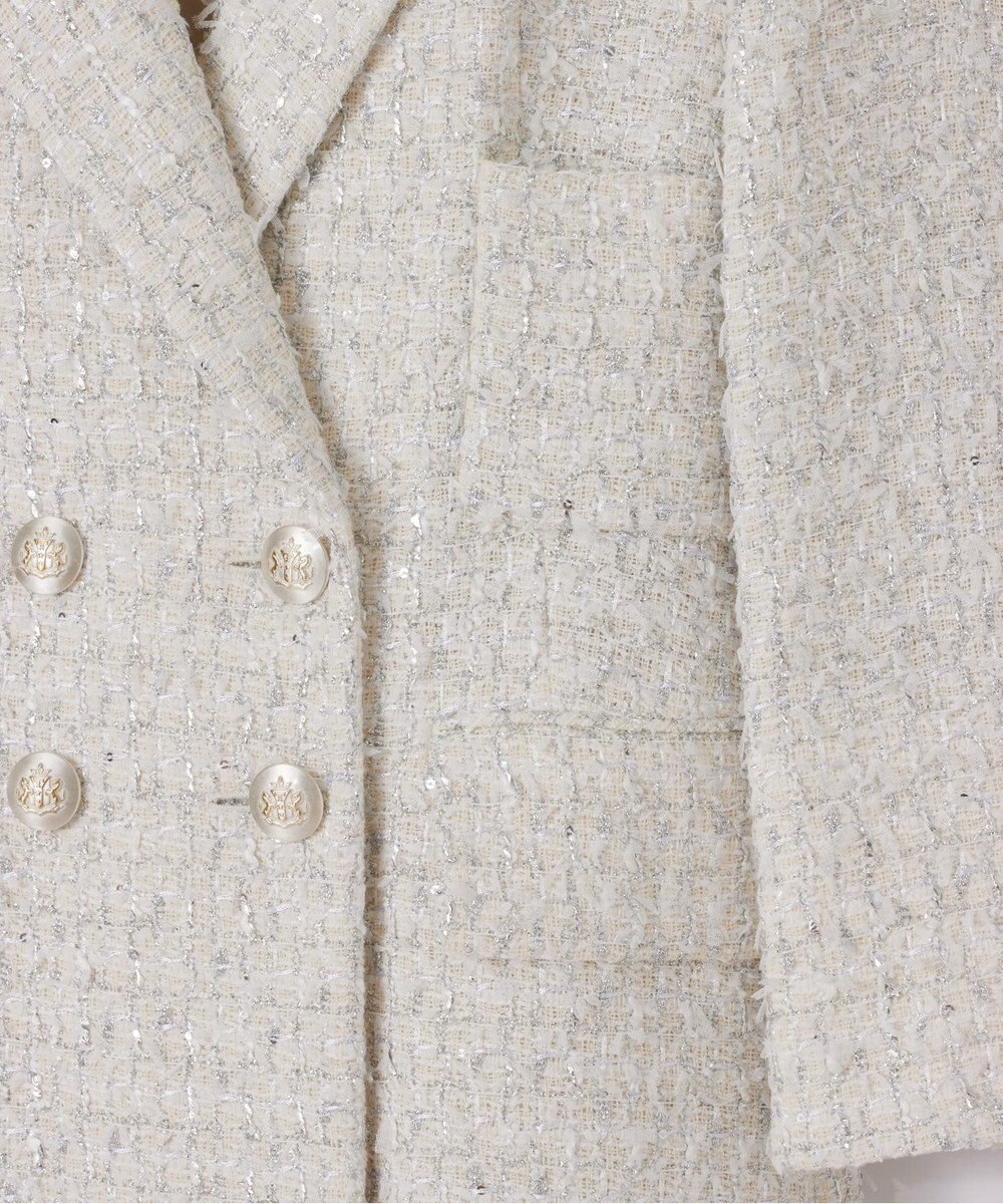 GRACE CONTINENTAL ツイードテーラードコート