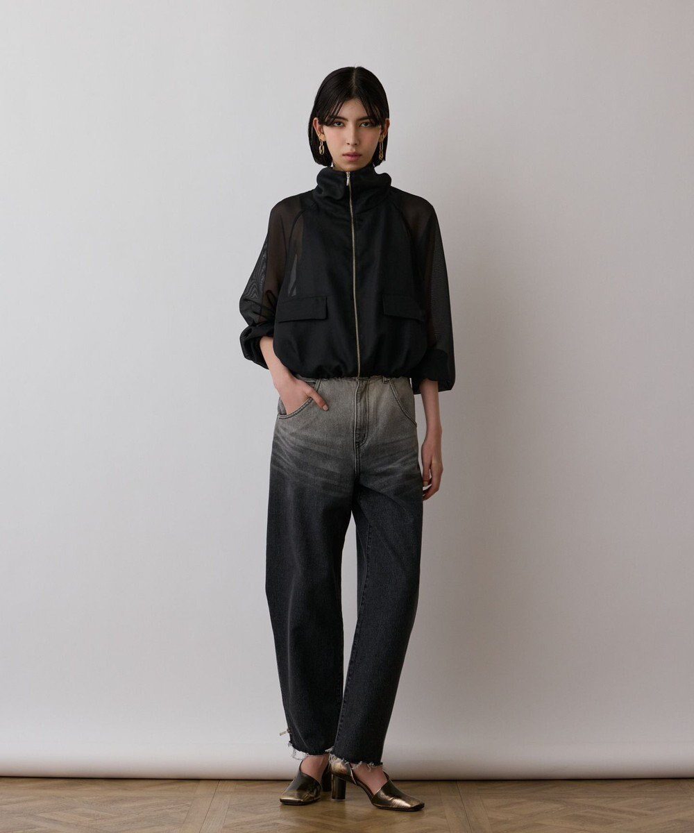 GRACE CONTINENTAL ブライトメッシュブルゾン