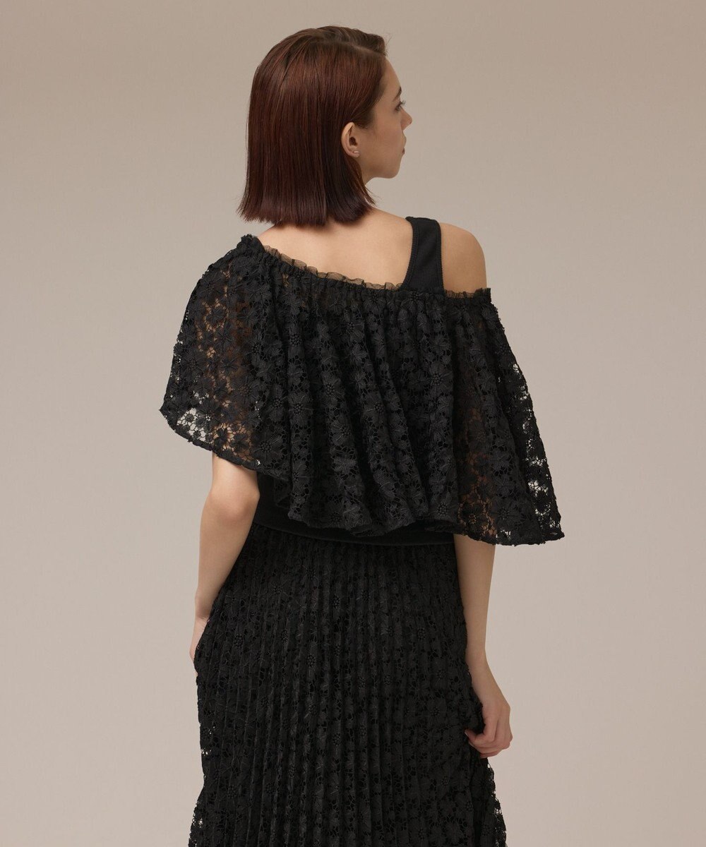 GRACE CONTINENTAL レースケープカットトップ