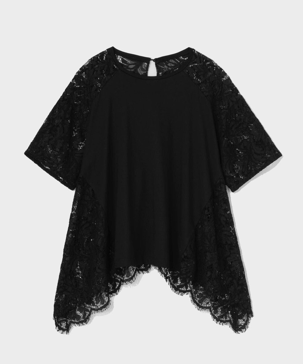 GRACE CONTINENTAL バックレース天竺トップ