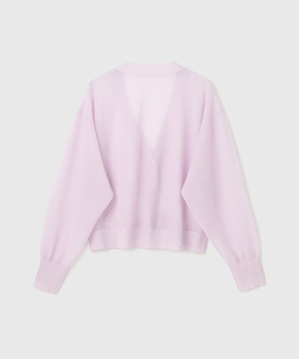 GRACE CONTINENTAL シアージョーゼットカーディガン