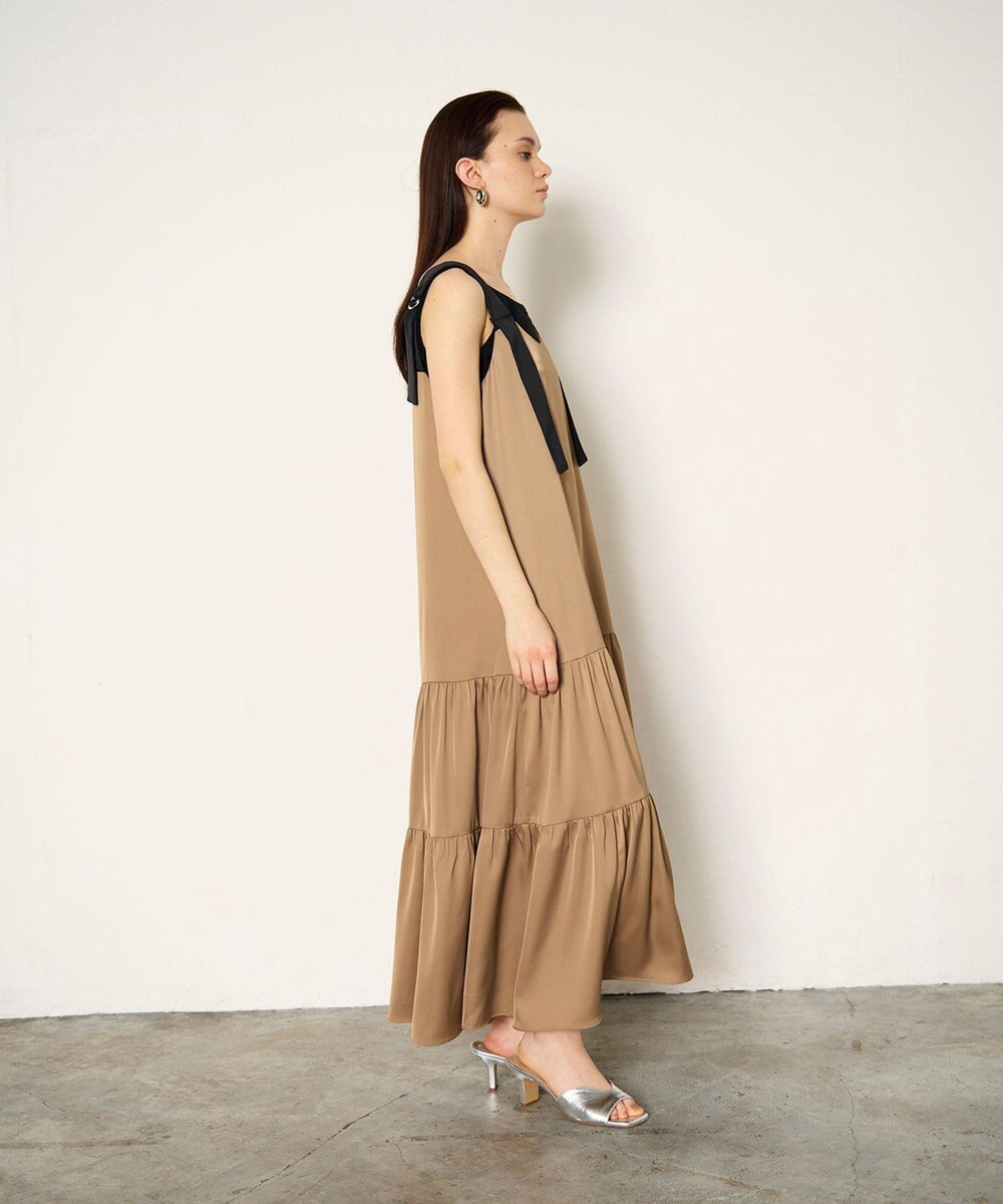 GRACE CONTINENTAL ティアードロングワンピース