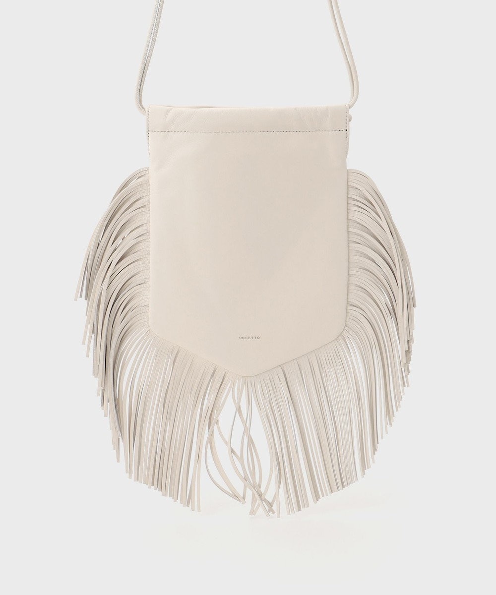 GRACE CONTINENTAL ORSETTO フリンジバッグ 