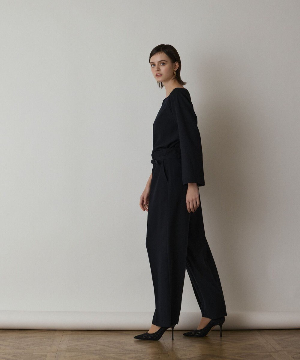 GRACE CONTINENTAL ハイウエストワイドパンツ 