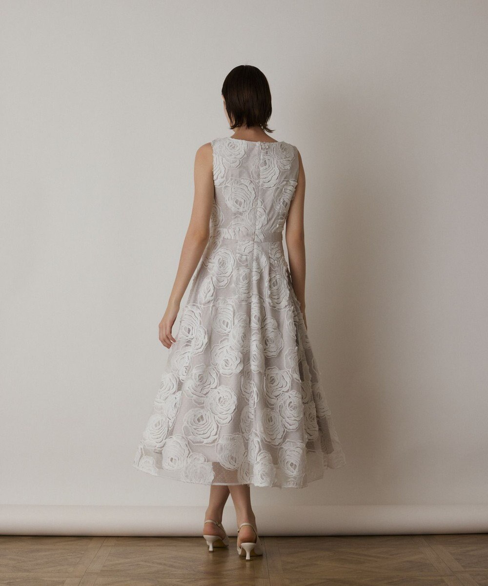 GRACE CONTINENTAL ローズ刺繍ワンピース 