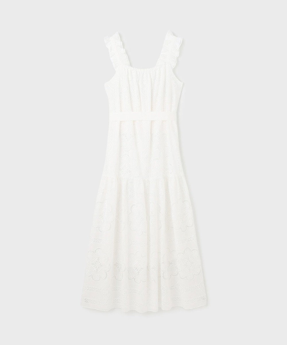 GRACE CONTINENTAL カットワーク刺繍ワンピース