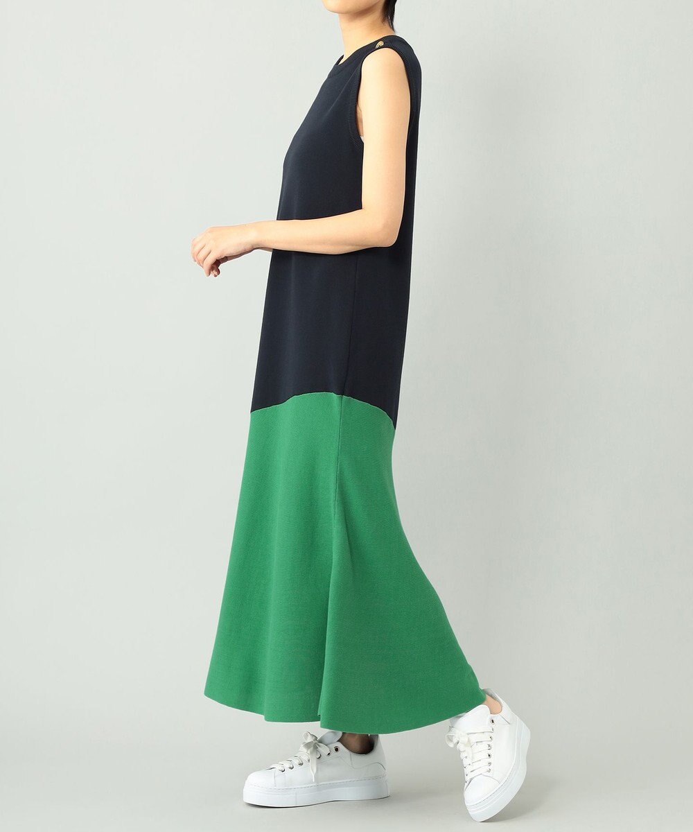 バイカラーニットワンピース Grace Continental Grace Continental グレースコンチネンタル 通販
