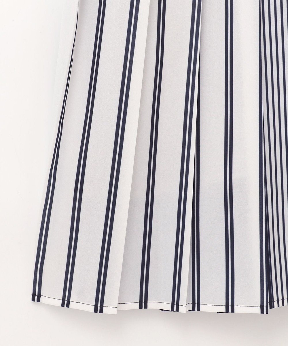 GRACE CONTINENTAL ストライププリントワンピース 