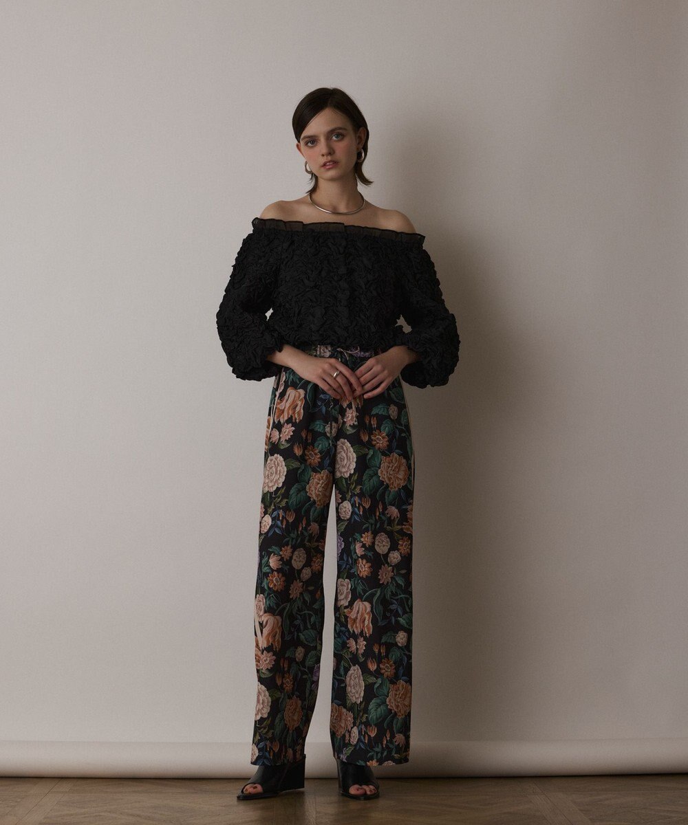 GRACE CONTINENTAL シャーリングトップ 