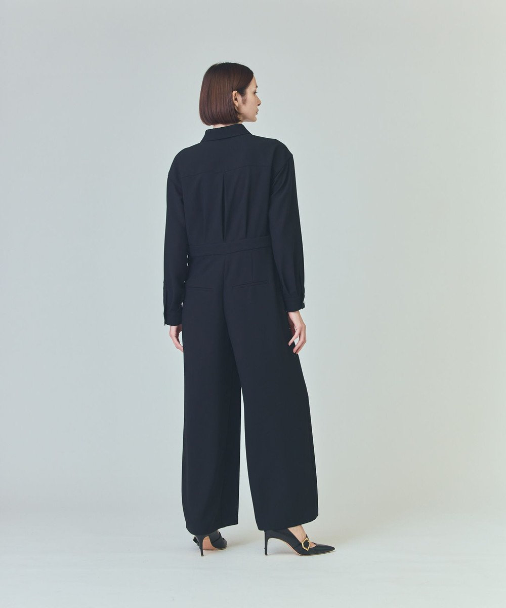 GRACE CONTINENTAL バックサテンオールインワン