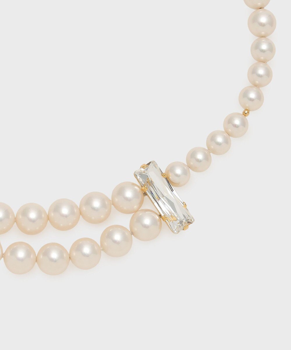 GRACE CONTINENTAL パールレイヤードネックレス 