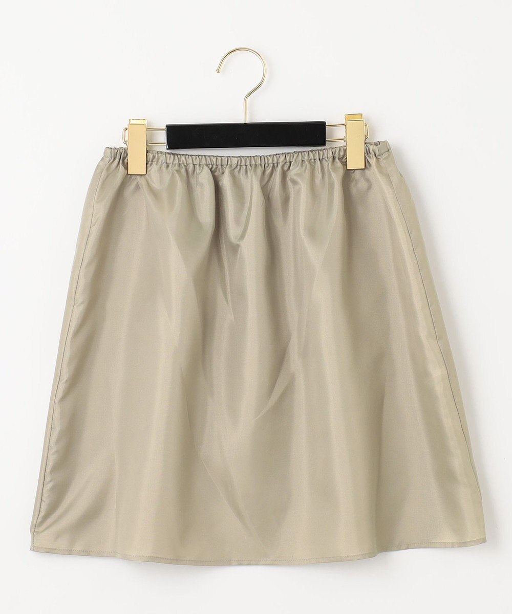 GRACE CONTINENTAL フォトプリントシャツドレス ベージュ