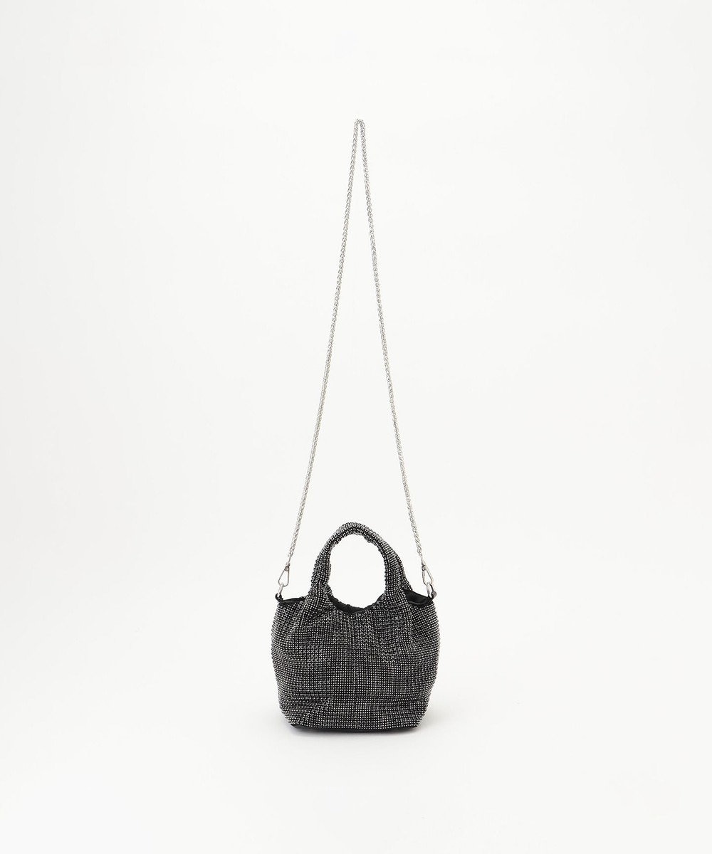 GRACE CONTINENTAL ラインストーンバッグ