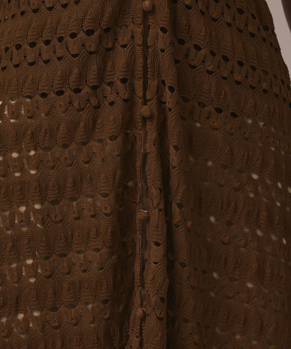 GRACE CONTINENTAL レースロングカーディガン 