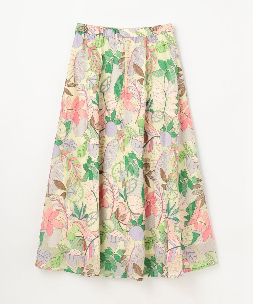 GRACE CONTINENTAL フルーツ刺繍フレアスカート