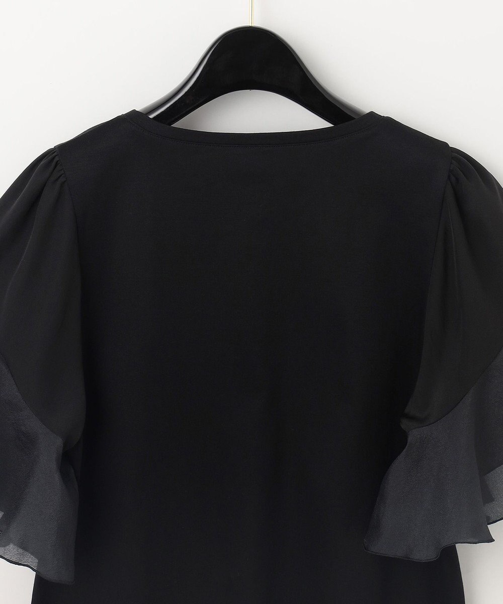 GRACE CONTINENTAL フレアスリーブカットトップ