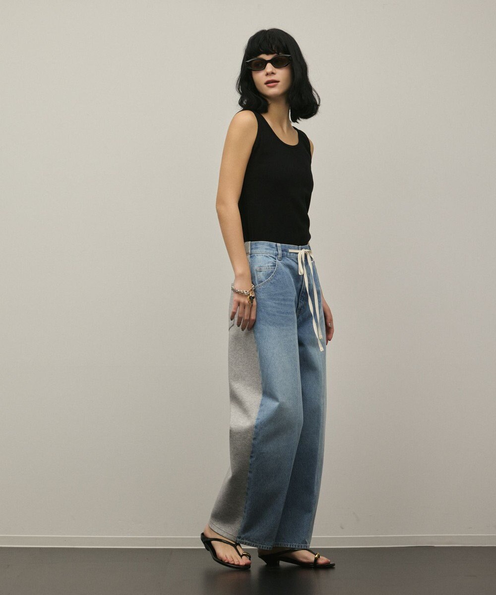 GRACE CONTINENTAL テレコノースリーブトップ 