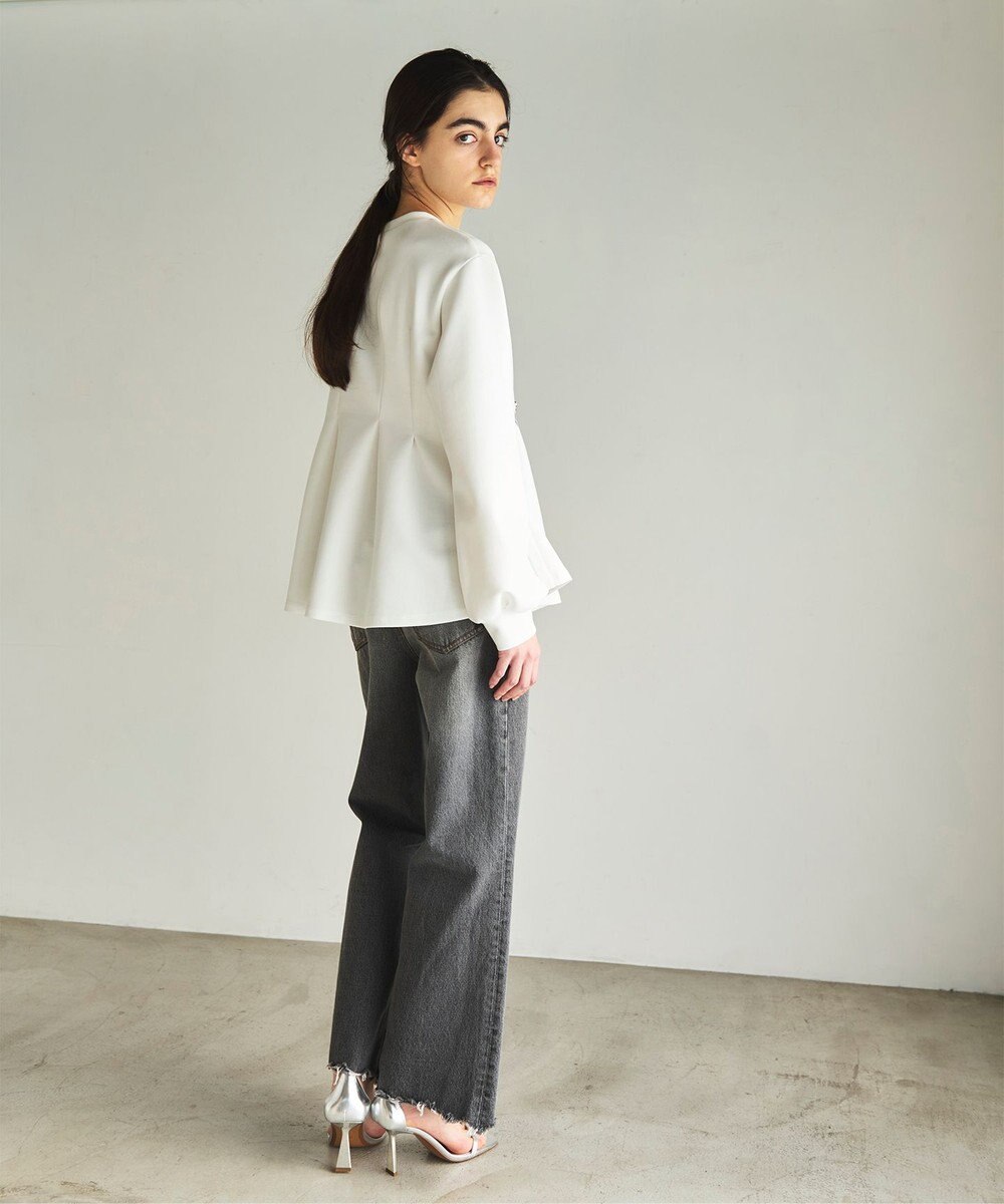 GRACE CONTINENTAL タックカットトップ 