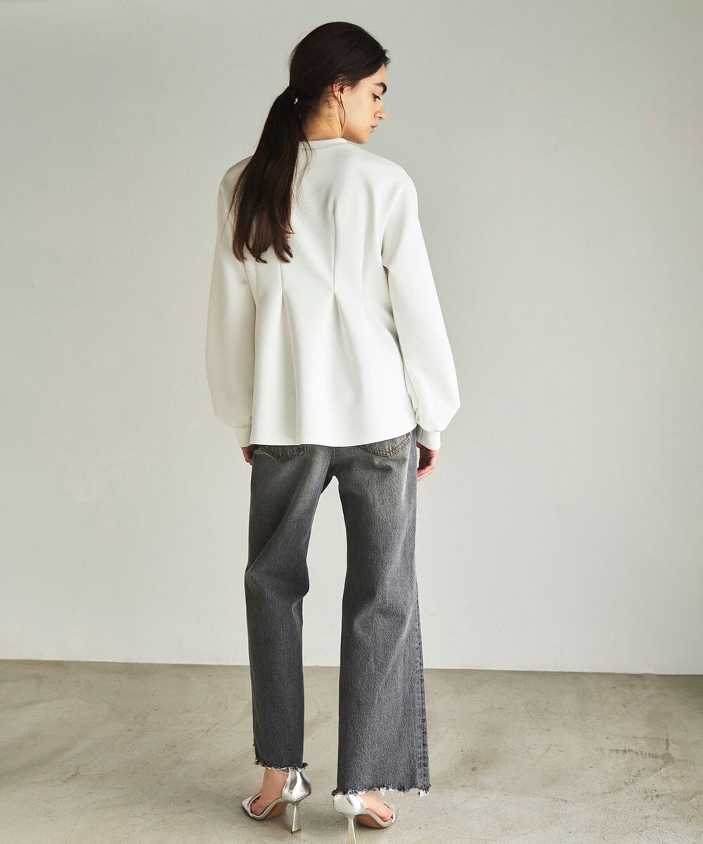 GRACE CONTINENTAL タックカットトップ