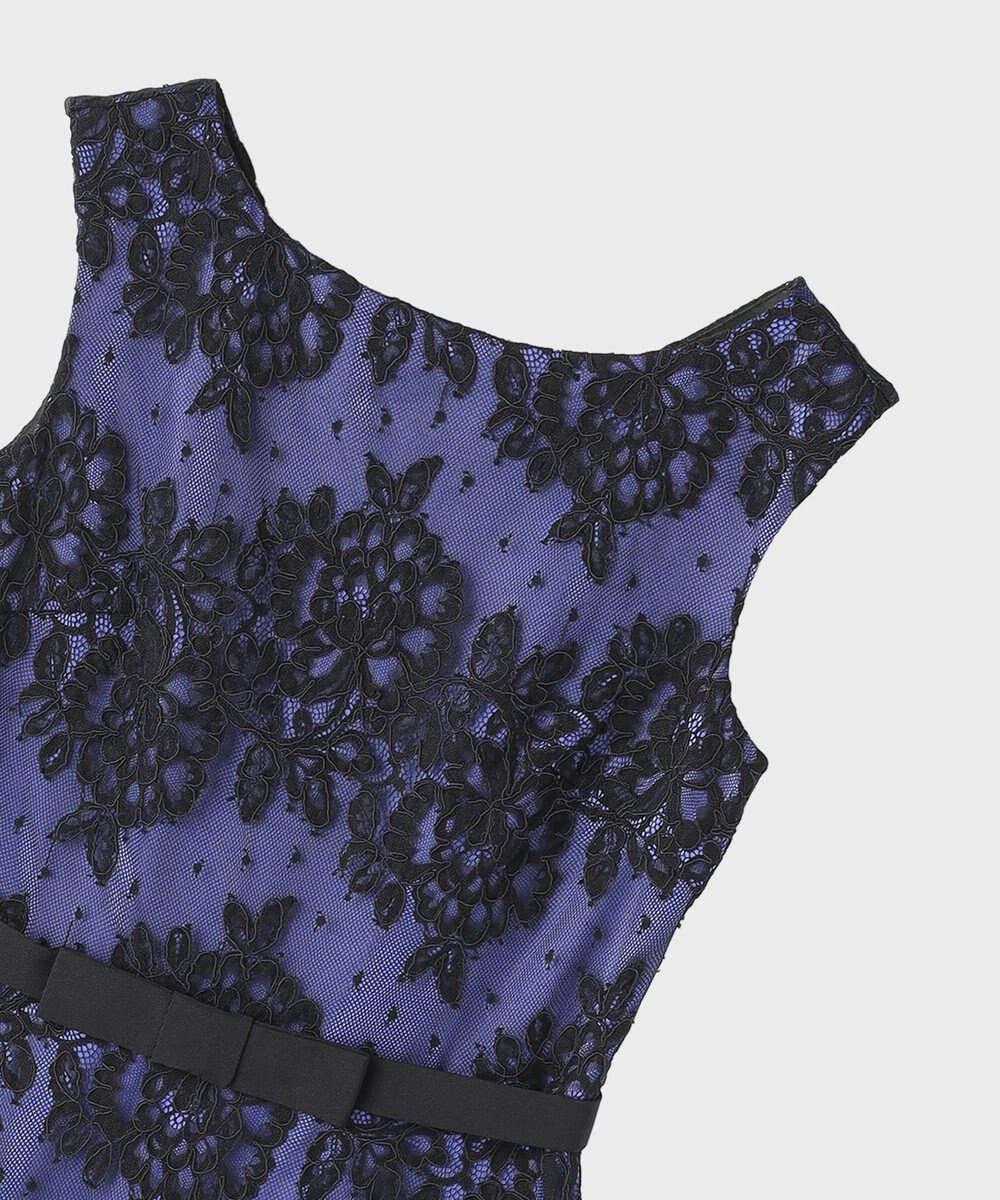 GRACE CONTINENTAL レースボーダードレス 