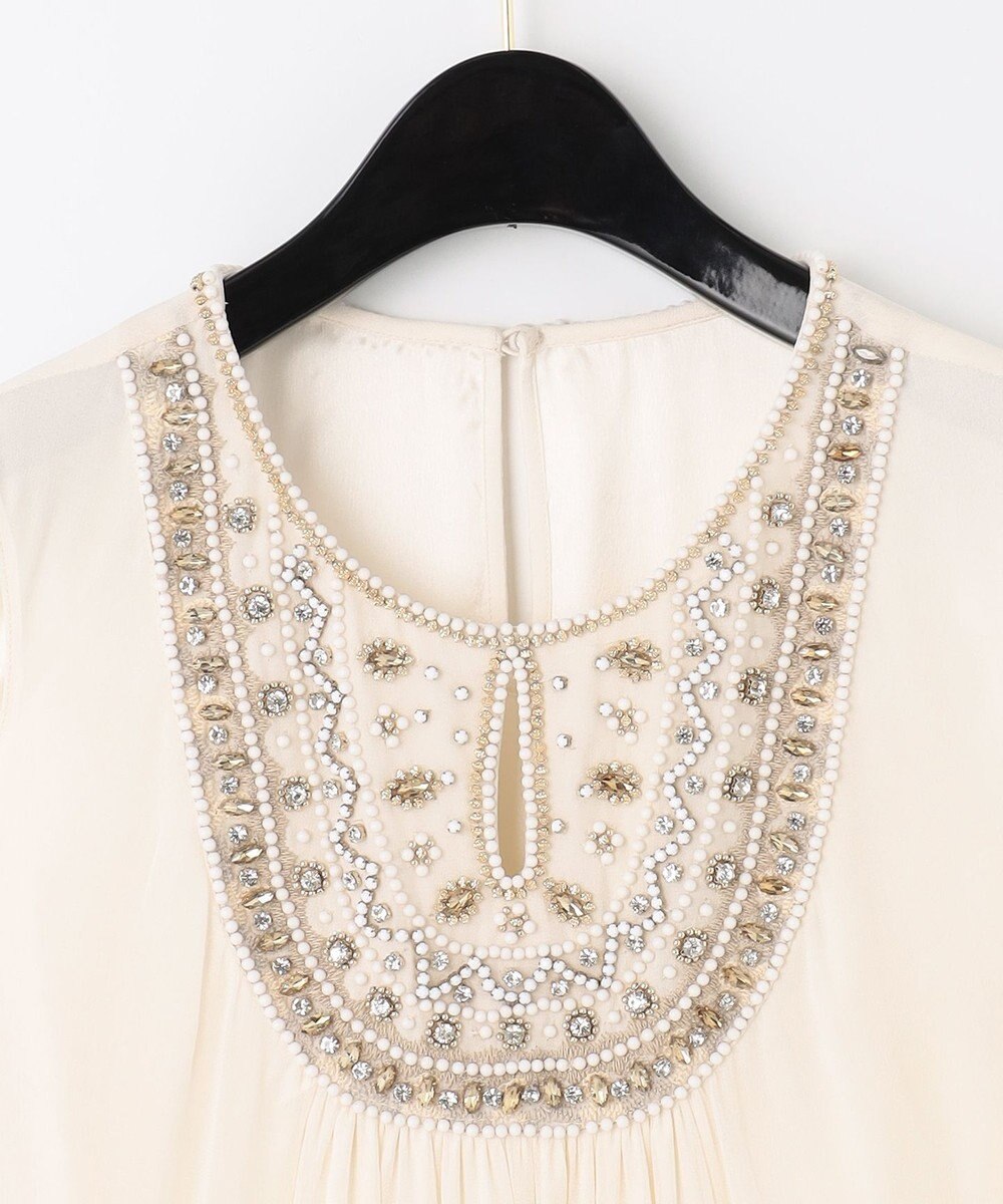 GRACE CONTINENTAL ビジューロングワンピース