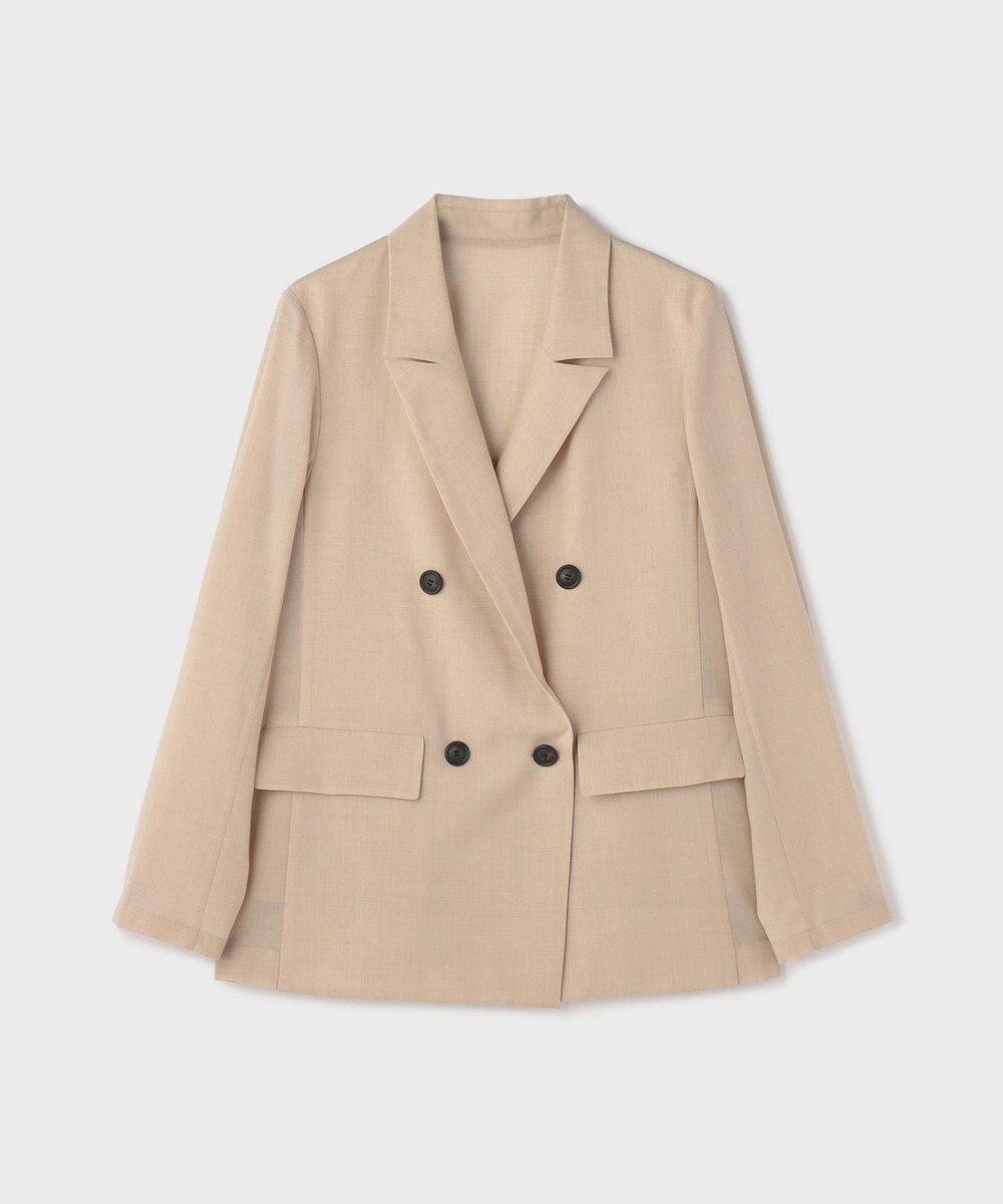 GRACE CONTINENTAL シアーウールジャケット 