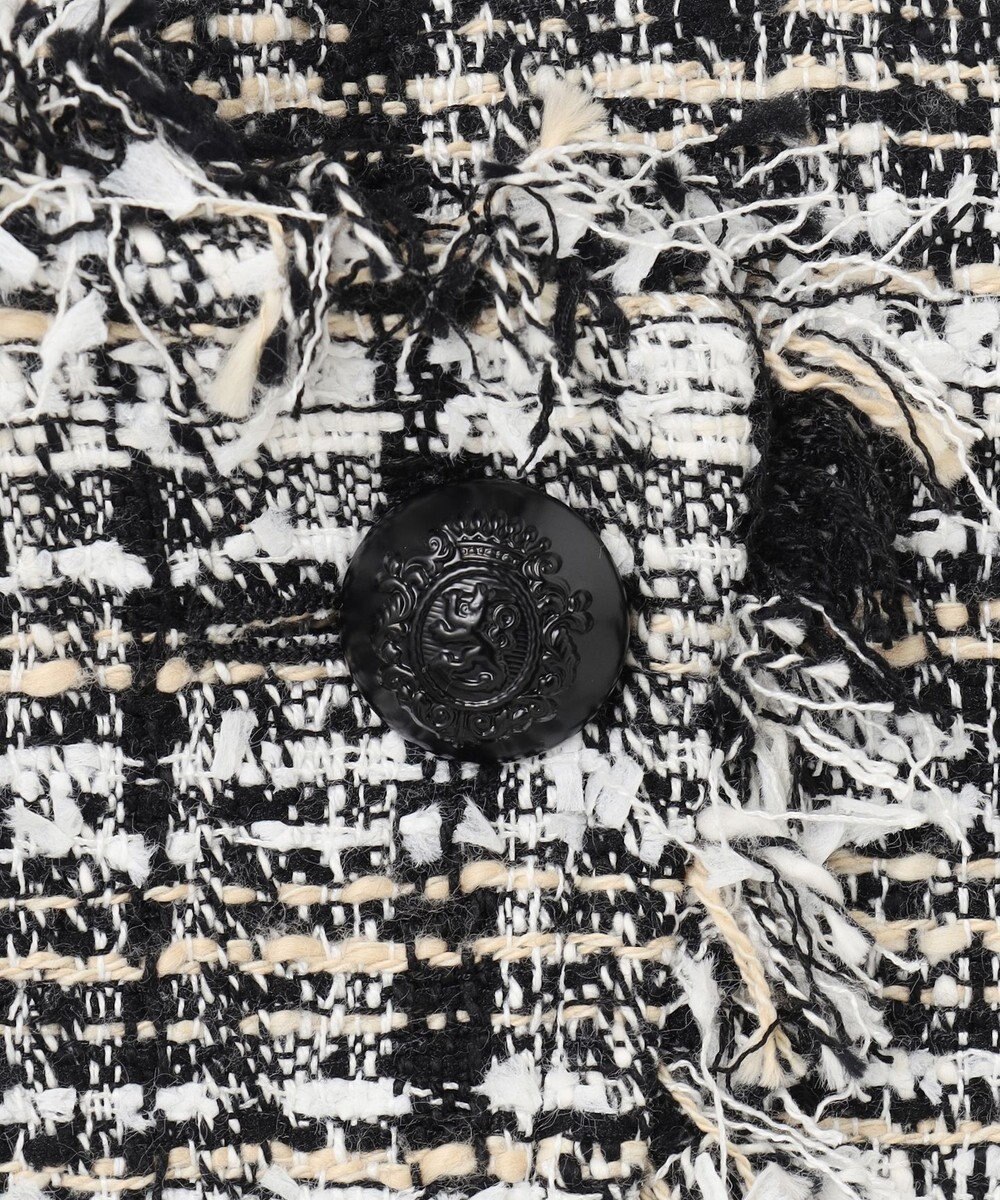 GRACE CONTINENTAL フリンジミニベスト 