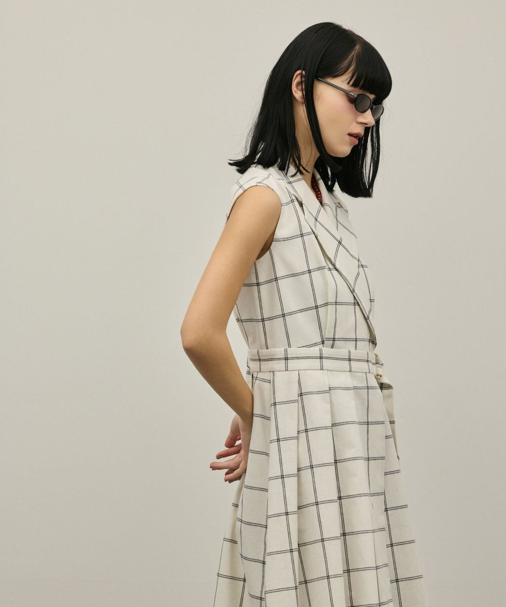 GRACE CONTINENTAL カシュクールタックフレアワンピース 