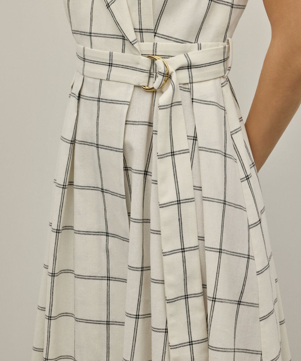 GRACE CONTINENTAL カシュクールタックフレアワンピース 