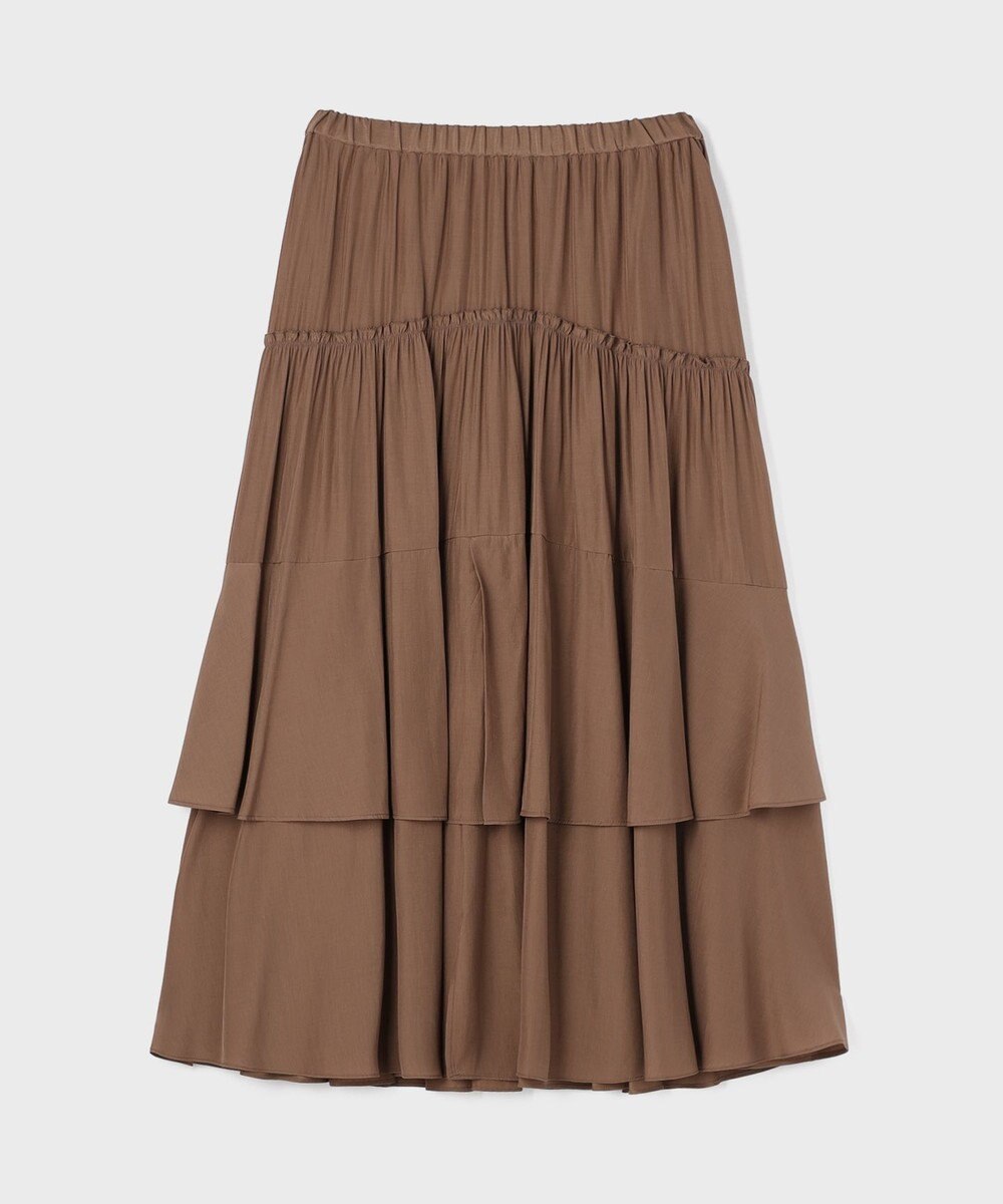 GRACE CONTINENTAL ロングティアードスカート 