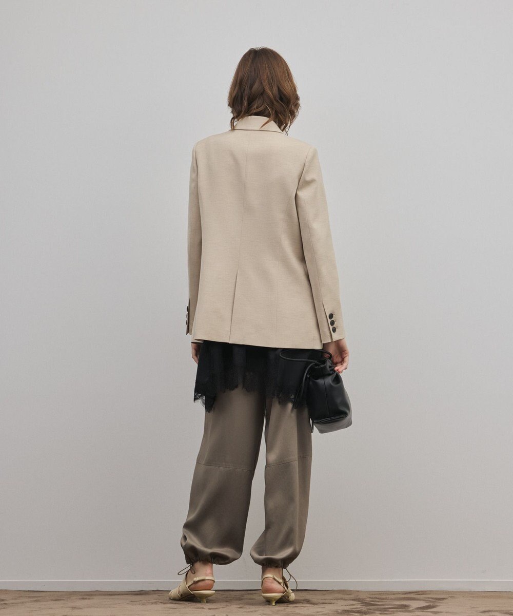 GRACE CONTINENTAL ピークドダブルジャケット 