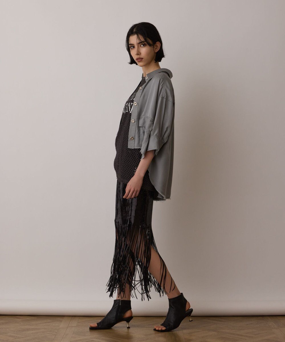 GRACE CONTINENTAL ハーフスリーブルーズシャツ