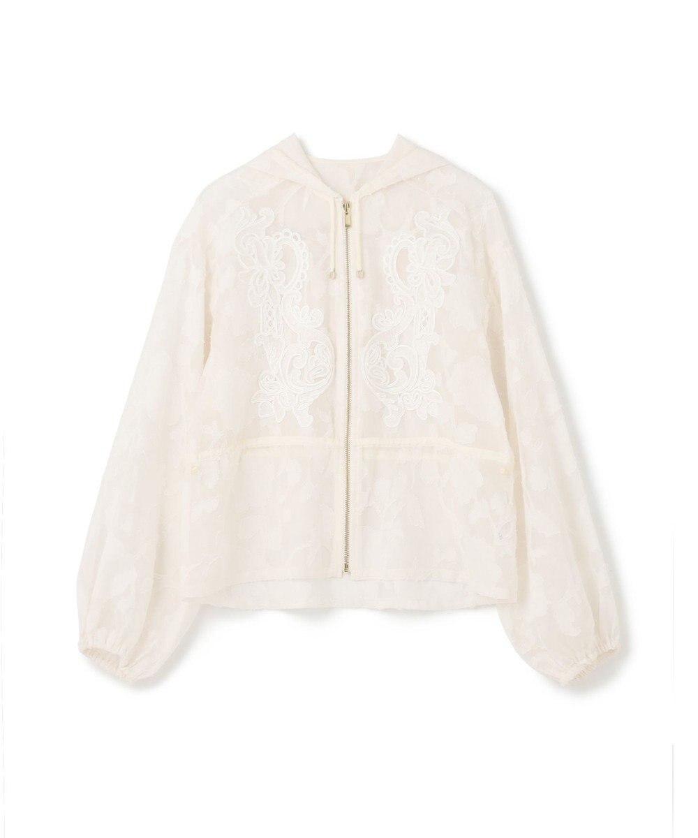 GRACE CONTINENTAL ジャガード刺繍ブルゾン